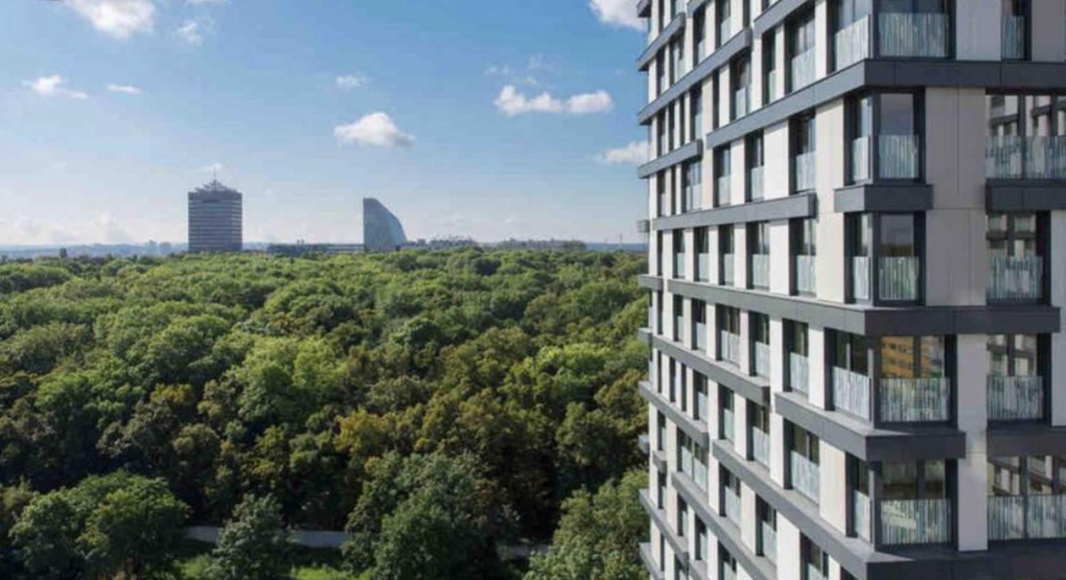Residence Garden Tower - Parking Prague Ngoại thất bức ảnh